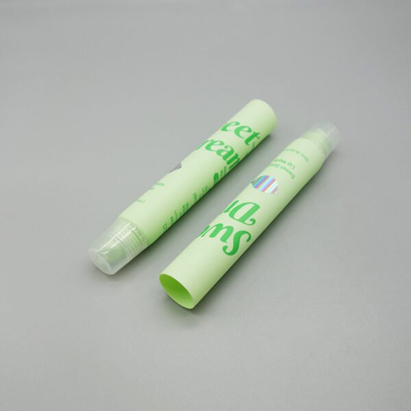 Hot selling OEM ODM make your own logo squeeze tube lip gloss plastic tube lip balm care tube - Image 3