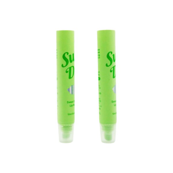 Hot selling OEM ODM make your own logo squeeze tube lip gloss plastic tube lip balm care tube - Image 5