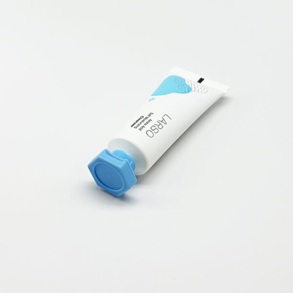 New design small capacity cosmetic soft tube with flip top lid face wash facial cleanser tube - Image 3