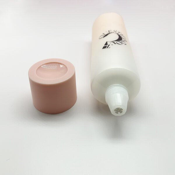 Dual Chamber Double Tube for Skin Care Body Lotion Shampoo Gel Squeeze Tube Cosmetic Plastic Packaging Tube - Image 3