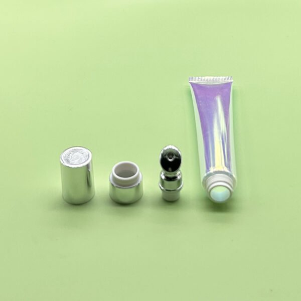 Fushiny Empty Massage Squeeze Soft Essence Eye Cream Packaging Container Plastic Tube With Metal Applicator 15ml 20ml 25ml - Image 5