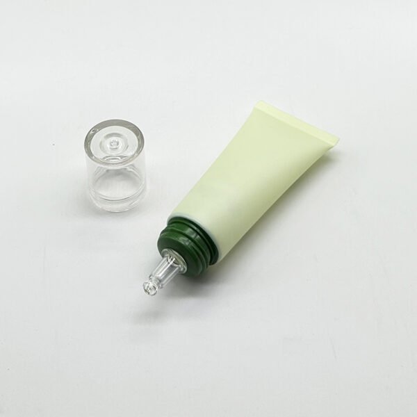 D30mm 30ml 40ml Cosmetic Plastic Tube With Dropper Nozzle Tip Soft Empty Tube For Gel BB Cream Makeup Skincare Cream Packaging - Image 3