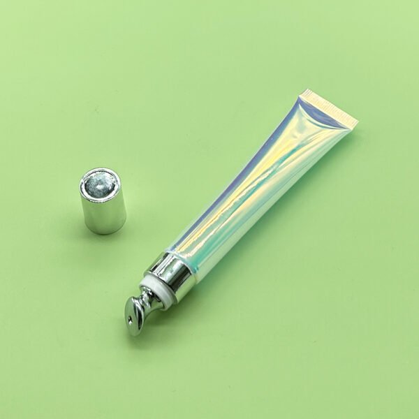 Fushiny Empty Massage Squeeze Soft Essence Eye Cream Packaging Container Plastic Tube With Metal Applicator 15ml 20ml 25ml - Image 2