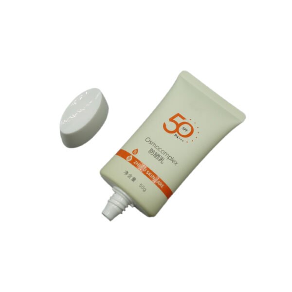 Customized Wholesale 30ml 50ml 80ml Oval Flat Tube BB Cream Hand Lotion Sunscreen Container Plastic Cosmetic Packaging Tube - Image 4