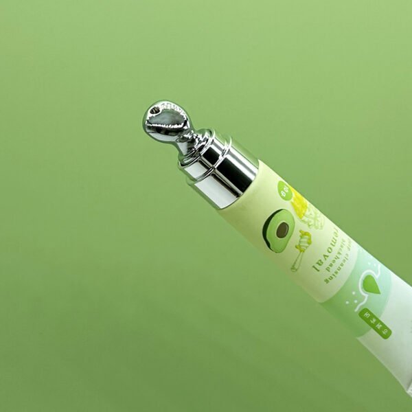 Custom Eye Cream Tube Unique Lip Gloss Tube with Metal Applicator for Chapstick Lip Balm Matte Frosted Packaging - Image 2