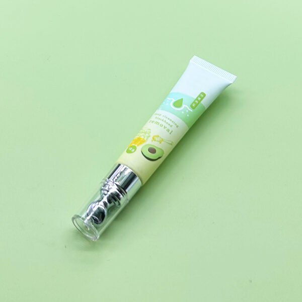 Custom Eye Cream Tube Unique Lip Gloss Tube with Metal Applicator for Chapstick Lip Balm Matte Frosted Packaging - Image 3